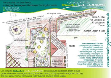 before landscape design kingsteignton, devon