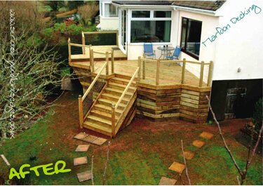 decking design marldon, devon