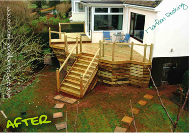 decking design marldon, devon